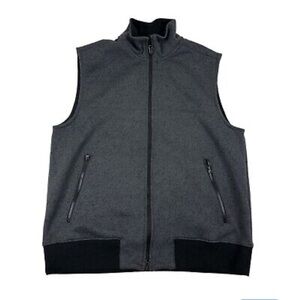 Men's Gray Sleeveless Jacket